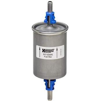 Filtro de combustible HENGST FILTER H110WK - Filtro de combustible de alta calidad, diseñado para un rendimiento óptimo del motor, fabricado con materiales duraderos, compatible con múltiples modelos de vehículos, fácil instalación y mantenimiento