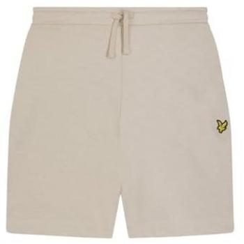 Lyle & Scott Men's Slub Shorts - Grey and Tan, Sizes S and 32/30/31