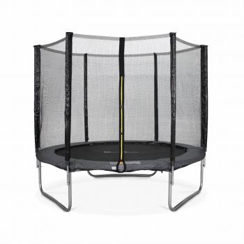 Alice's Garden - Cama elástica 245 cm, Trampolín para niños Gris, aguanta hasta 100 kg