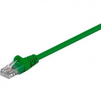 Cable de red UTP Cat.6 CCA 0.5m verde
