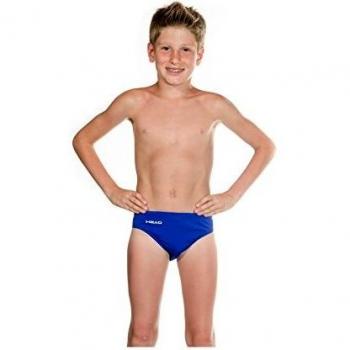 Head SWS Solid 5 JR. PBT - Bañador para niño, Color Azul, Talla 3