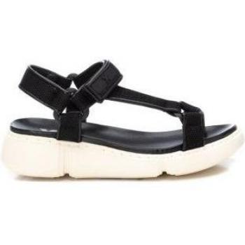 Sandalia de mujer Xti 142917 Negro con cierre adherente
