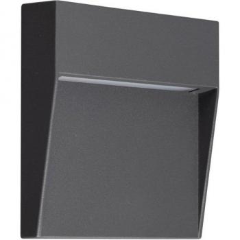 Aplique de pared Baker 1 bombilla en color antracita de 10,5cm