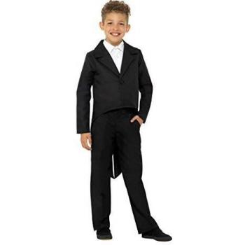 Smiffys 49744 - Disfraz de cola para niños, talla M, color negro