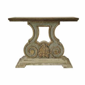 Consola DKD Home Decor de Abeto en MDF (121,5 x 40 x 95 cm)
