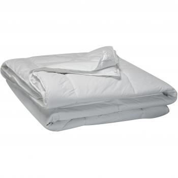 Pikolin Home Antialérgico - Relleno nórdico de fibra antialérgico, 100% percal de algodón, cuatro estaciones, dúo 125 + 250 gr/m², 220 x 240 cm, cama 150 cm