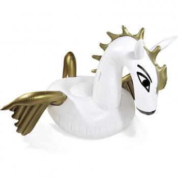 Colchoneta hinchable XXL con forma de Caballo Alado, pegaso