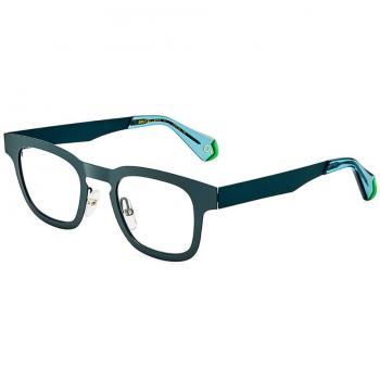 Etnia Barcelona Brutal No.11 PT Men's Eyeglasses Blue Size 46 - Frame Only, Blue Light Block Available