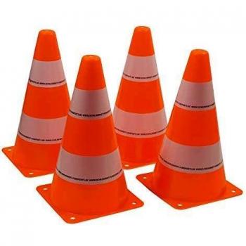 Schildköt Funsports Set de 4 Pilones de Marcación, Conos de Tráfico, 970134