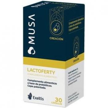 Musa Lactoferty - Complemento Alimenticio para Salud Íntima y Fertilidad (30 Cápsulas)