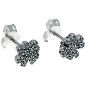 Pandora Pendientes de botón Mujer plata - 297944CZ