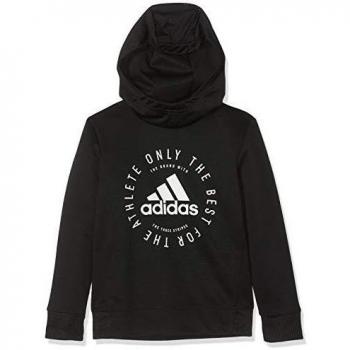 adidas YB SID PO Sudadera, Niños, Negro/Blanco, 152