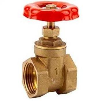 Válvula de compuerta de manga GARDENA con rosca interna: perno de compuerta con rosca interna en ambos lados, rosca de 33,3 mm