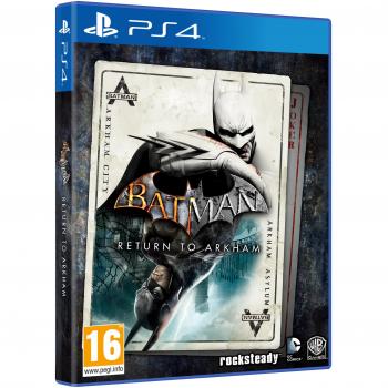 Batman: Regreso a Arkham - PS4 - Videojuego de acción/aventura, soporte físico, en inglés, para adolescentes