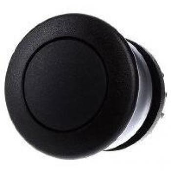 Botón tipo hongo Eaton M22-DRP-S, negro, antirretorno, IP67