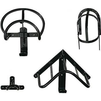 Soporte para utensilios de cocina, Set de 4 piezas, color negro