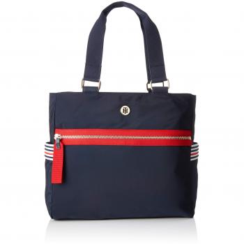 Tommy Hilfiger - Youthful Nylon Tote, Bolsos totes Mujer, Azul