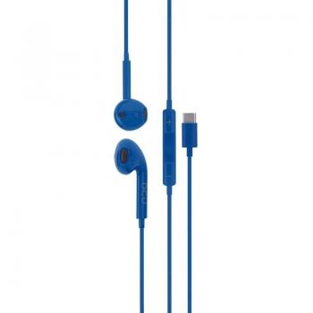 DCU 34151012 Auriculares USB Tipo-C Estéreo Azules