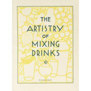 The artistry of mixing drinks
