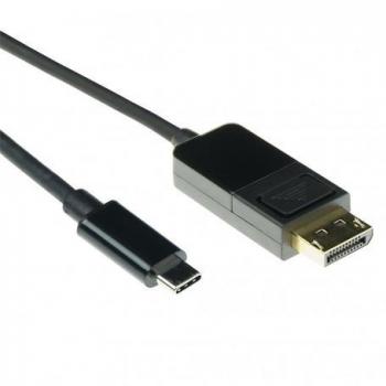 Cable conversor USB C a DisplayPort 2 metros