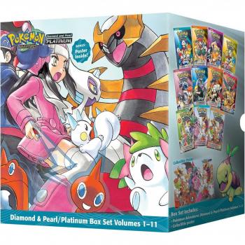 POKEMON ADVENTURES DIAMOND PEARL PLATINUM GN BOX SET