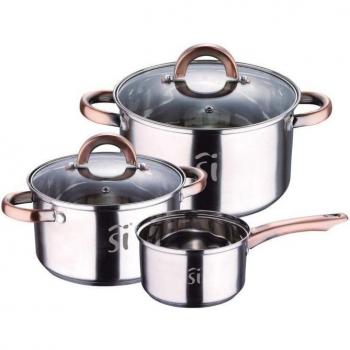 Batería De Cocina San Ignacio Onil SG8160 (5 Piezas)
