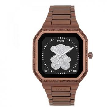 Reloj Inteligente Tous B-Connect con Pulsera de Acero Plateado, Control de Ritmo Cardíaco y Sueño, Modos Deportivos, Compatible con Android e iOS