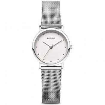 BERING Reloj Analógico para Mujer de Cuarzo con Correa en Acero Inoxidable 13426-000