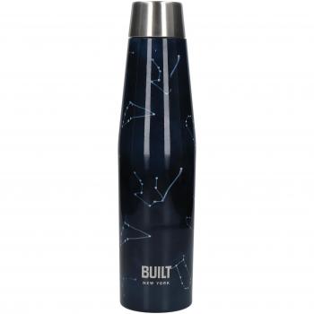 Botella Termo Antigoteo Hermética 100% Reusable y Libre de BPA de Acero Inoxidable 18/10 540ml Diseño “Galaxia”