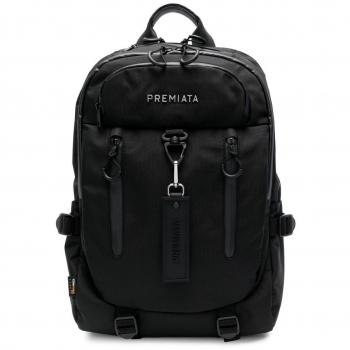 Mochila Cubo Negra Premiata para Hombre, Talla Única