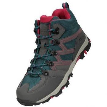 Mountain Warehouse Oscar Walking Boots (Teal) - Size UK 12 Kids