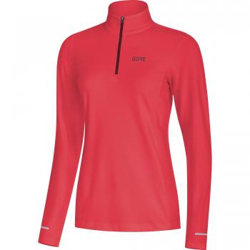 GORE WEAR R3 Camiseta de manga larga para mujer, 34, Rosa