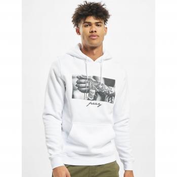 Mister Tee Pray 2.0 White Hoodie Sweatshirt