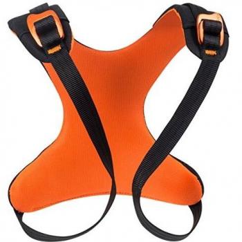 Beal Rise Up Torso para arnés de Escalada Infantil, Naranja/Negro