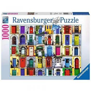 Ravensburger Doors of the World 1000 Piece Jigsaw Puzzle for Adults – Every piece is unique, Softclick technology Means Pieces Fit Together Perfectly