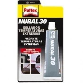 Pattex Nural 30, masilla selladora especial para temperaturas extremas, 140gr