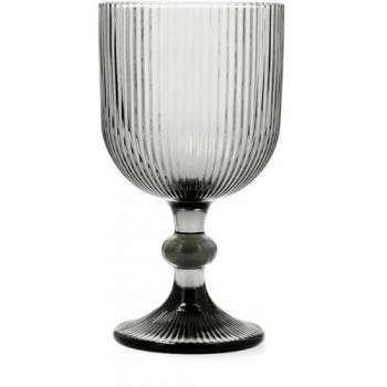 Copa de vino Bidasoa Fosil Gris Vidrio 370 ml (6 Unidades)