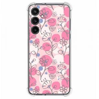 Funda Antigolpes de Silicona para Samsung Galaxy S23 FE 5G con Diseño de Flores 07