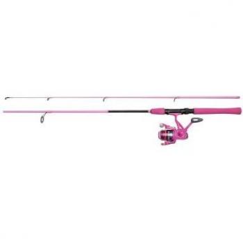 Combo de Spinning Kinetic RamaSjang CC Rosa 5'6 ML 5-24g con Carrete 2000-FD (Nylon 0,25mm)