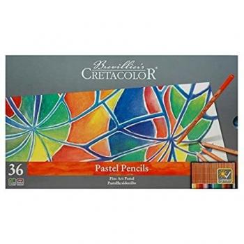 Cretacolor Fine Art - Marcadores de tiza pastel, color multicolor 36 Stk