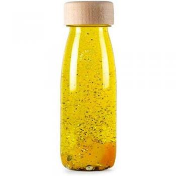 Botella Sensorial Petit Boum Float Amarillo
