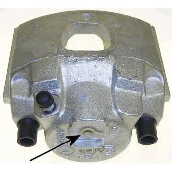 Pinza de freno Hella 8AC 355 393-751 para Mercedes M-Klasse, lado delantero izquierdo