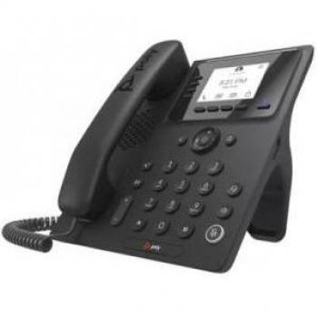 POLY CCX 350 IP Phone with Wired Handset, LCD Display, and Teams Integration
