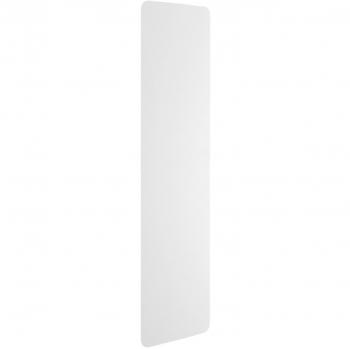 Termoarredo eléctrico mural Caligo 47x179 cm en acero blanco