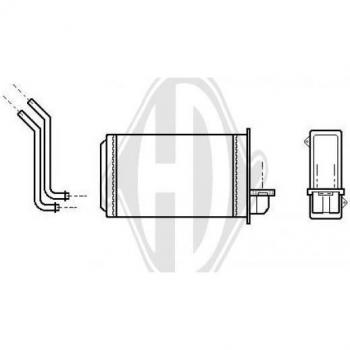 Radiador de calefacción DIEDERICHS DCM1176, tipo eléctrico, potencia de 2000 W, diseño compacto y moderno, termostato ajustable, fácil instalación y uso eficiente de energía