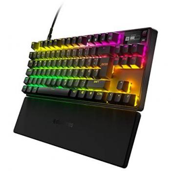 Teclado Gaming SteelSeries Apex Pro TKL 2023, QWERTZ, Cableado, OmniPoint 2.0, Negro