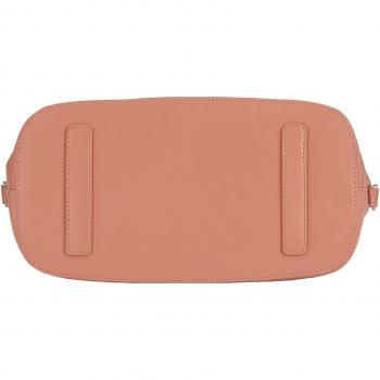 Bolso de mano multiposición de piel con cremallera