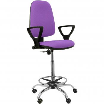 Taburete Sierra CP bali morado brazos fijos PIQUERAS Y T017CPB82B8CRRP