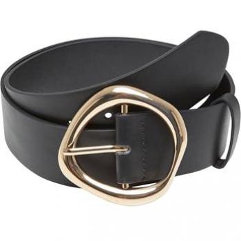 Urban Classics Women's Organic Buckle Shaped Synthetic Leather Belt