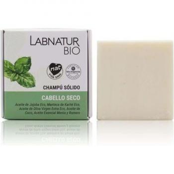 Labnatur Bio Champú Sólido Cabello Seco 75g - Champú sólido, formulado específicamente para cabello seco, en presentación de 75 gramos, con ingredientes naturales y ecológicos